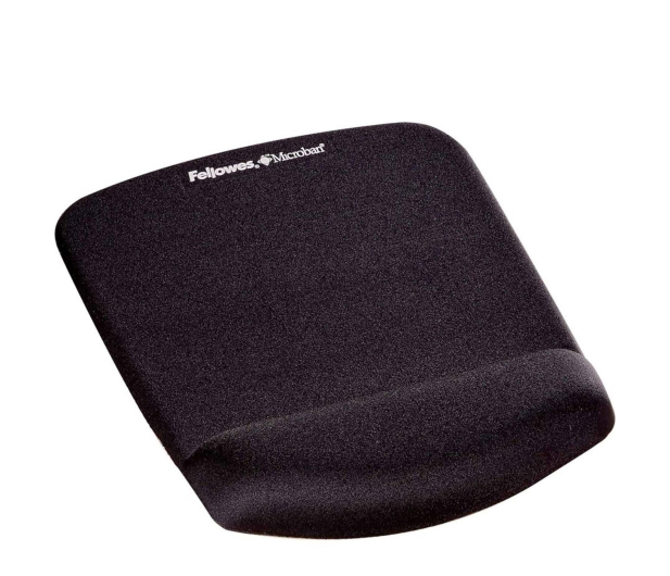 FELLOWES Podkładka pod mysz i nadgarstek PlushTouch™ czarna 9252003 - 1337117 - zdjęcie